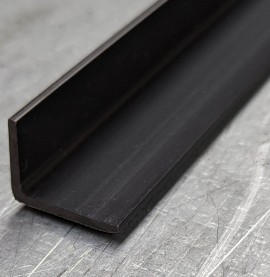 Wemico Black PVC 90 Degree Angle Facade Profile 15mm x 20mm x 1.5mm x 2.5m 1 Length