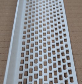 Wemico White PVC Ventilation Angle 50mm x 30mm x 2.5m 1 Length