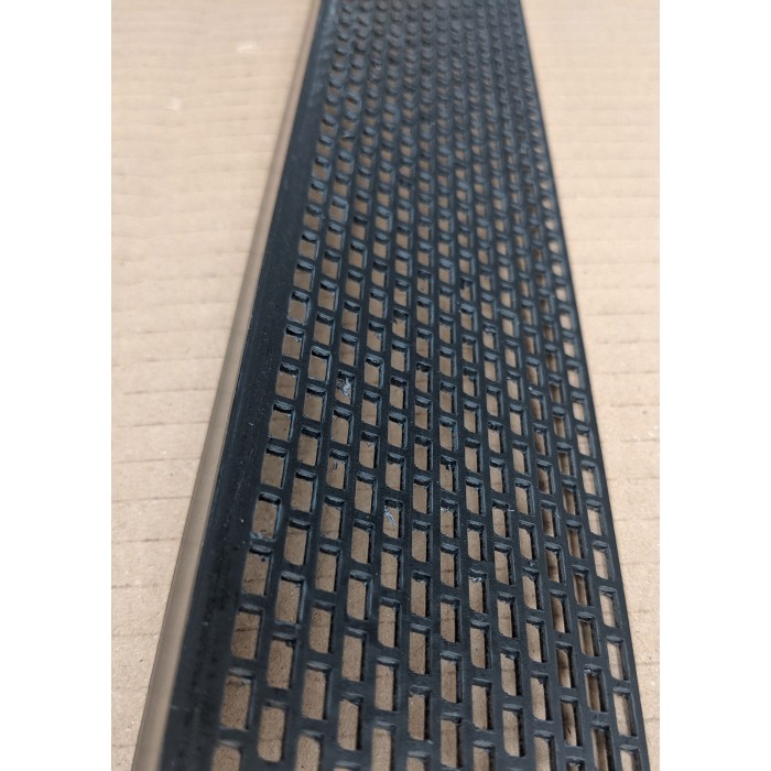 Wemico Black PVC Ventilation Angle 60mm x 30mm x 2.5m 1 Length