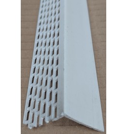 Wemico White PVC Ventilation Angle 30mm x 30mm x 2.5m 1 Length
