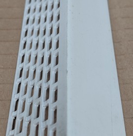 Wemico White PVC Ventilation Angle 30mm x 30mm x 2.5m 1 length