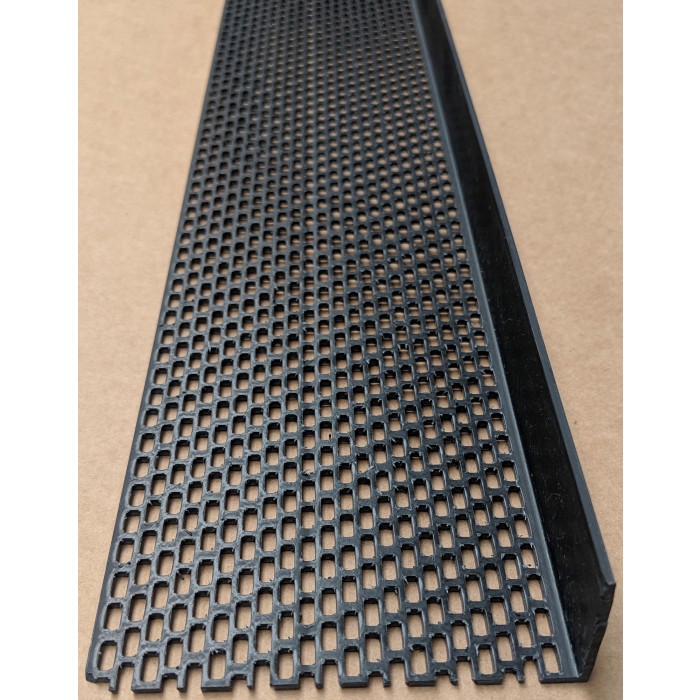 Wemico Black PVC Ventilation Angle 90mm x 30mm x 2.5M (1 Length)