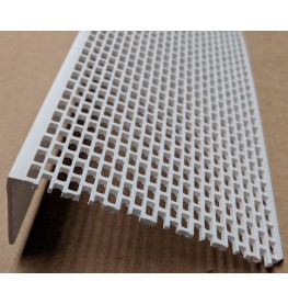 Wemico White PVC Ventilation Angle 30mm x 90mm x 2.5m 1 Length
