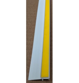 White PVC Self Adhesive Window / Door Frameseal Bead 9mm Render Depth 2.6m 1 Length