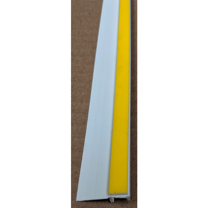 White PVC Self Adhesive Window / Door Frameseal Bead 9mm Render Depth 2.6m 1 Length