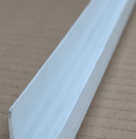 Wemico White PVC Channel Profile 20mm x 10mm x 12.5mm x 2.5m 1 length