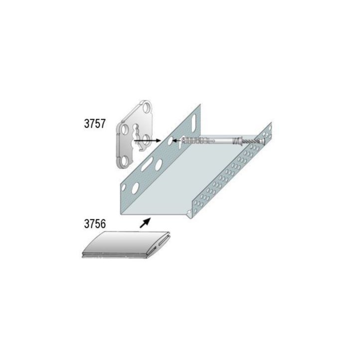 Base Track Plastic Connecting Clip