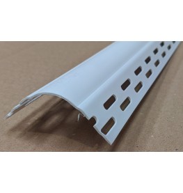 Trim-Tex 19mm PVC White Bullnose Internal Corner Bead 3m Part Number 7210 1 Length