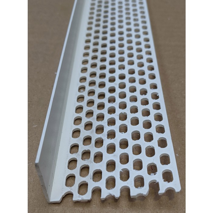 Wemico 30mm x 60mm x 2.5m White PVC Ventilation Angle (1 length)