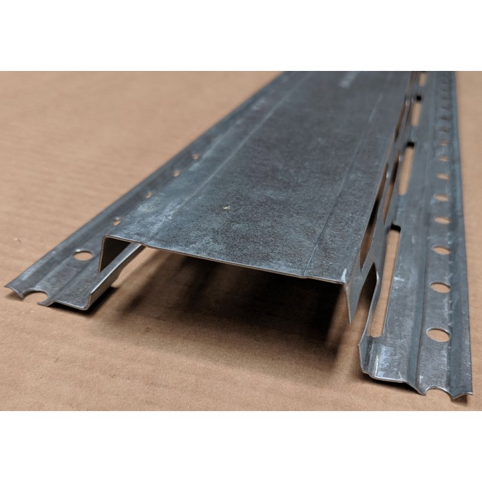 Protektor Galvanised Steel Resilient Bar 60mm x 27mm 1 Length