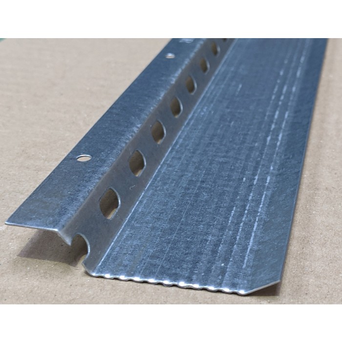 Protektor Galvanised Steel Resilient Bar 40mm x 14mm x 13.5mm x 2.4m 1 length