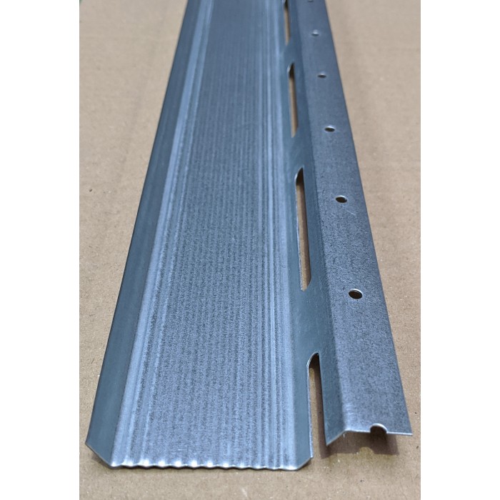 Protektor Galvanised Steel Resilient Bar 48mm x 17mm x 14mm x 3m 1 length