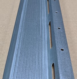 Protektor Galvanised Steel Resilient Bar 48mm x 17mm x 14mm x 3m 1 length