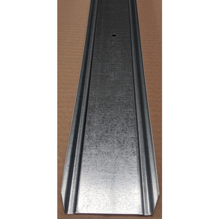 U Wall track profile 40mm x 75mm x 4m (1 length)