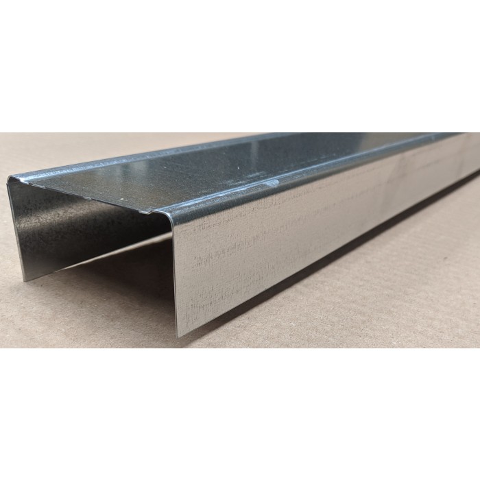 U Wall track profile 40mm x 75mm x 4m (1 length)