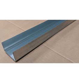 Protektor 62mm Deep Galvanised Steel Track Profile 3m 1 Length