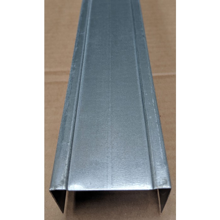 Protektor 52mm Standard Galvanised Steel Track Profile 3m 1 Length