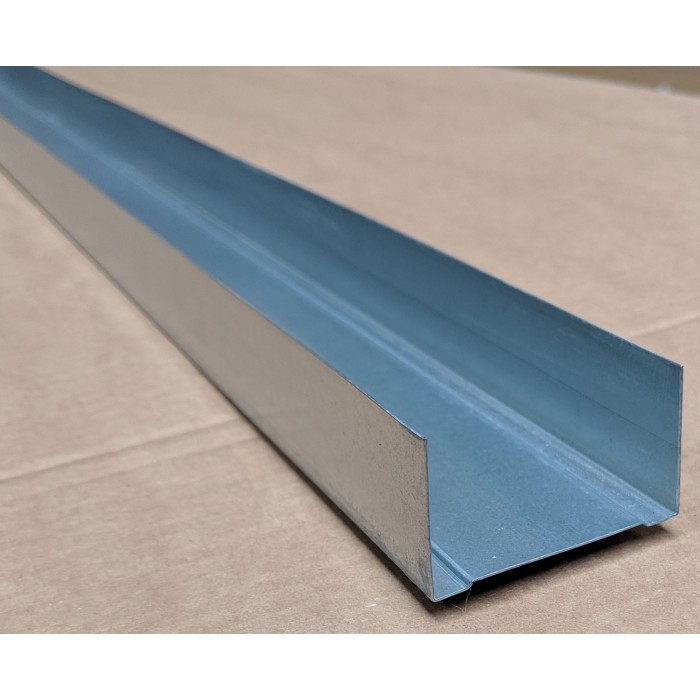 Protektor 52mm Standard Galvanised Steel Track Profile 3m 1 Length