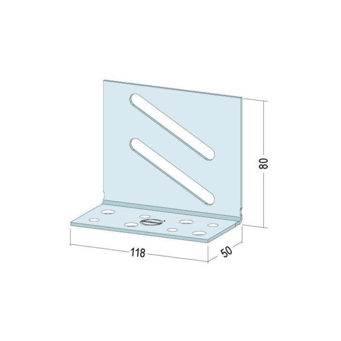 Protektor Connecting Bracket to fit Door Reinforcement Part 5132 or 5140 Box of 100