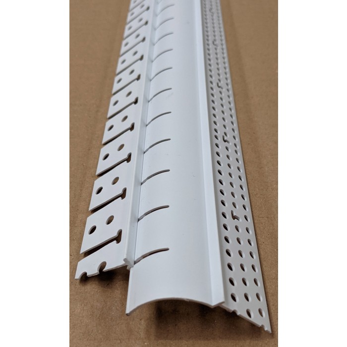 Trim Tex 19mm R Step A Bull Bullnose Archway Bead Trim-Tex 7140 1 Length
