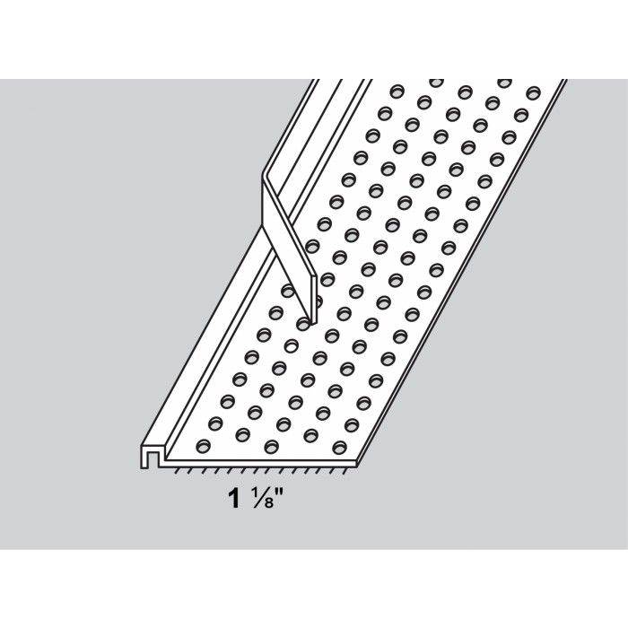 Trim Tex Mud Set Flat Tear Away Corner Bead MS9000XT 1 Length