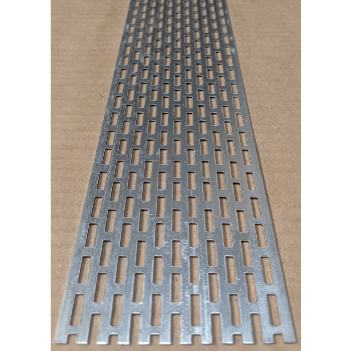 Wemico 70mm Aluminium Ventilation Strip 0.8mm x 2.5m 1 length