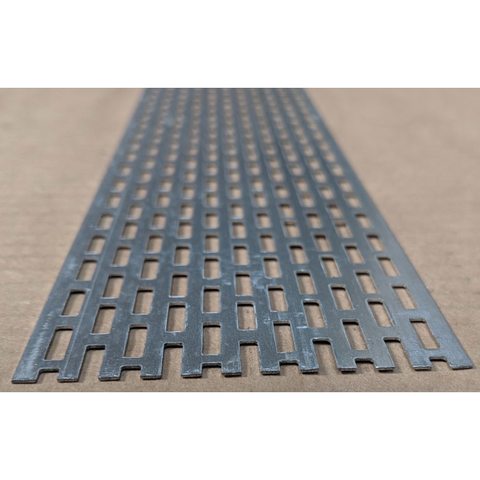 Wemico 70mm Aluminium Ventilation Strip 0.8mm x 2.5m 1 length
