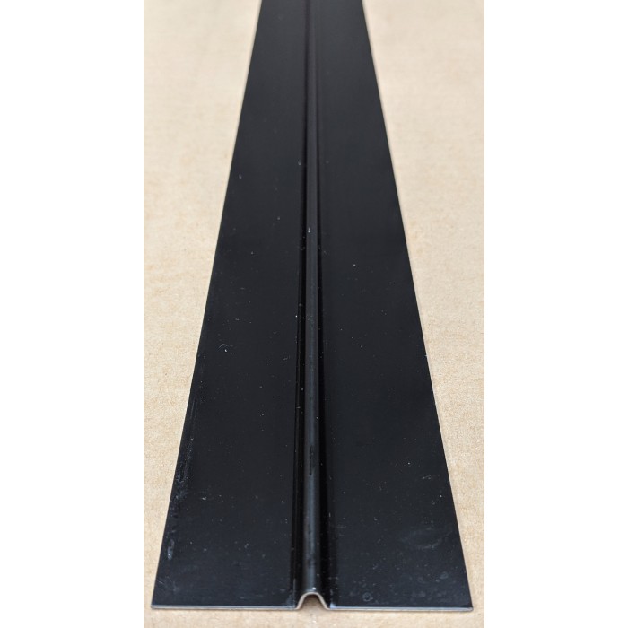 Aluminium Black Finish Bird Beak Joint Profile 1 length 62mm x 6mm x 6mm x 3m