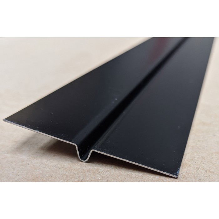 Aluminium Black Finish Bird Beak Joint Profile 1 length 62mm x 6mm x 6mm x 3m