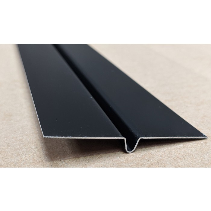 Aluminium Black Finish Bird Beak Joint Profile 1 length 62mm x 6mm x 6mm x 2.5m image #5