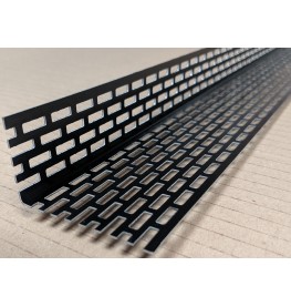 Wemico 30mm x 50mm Aluminium Black Ventilation Angle 2.5m 1 Length