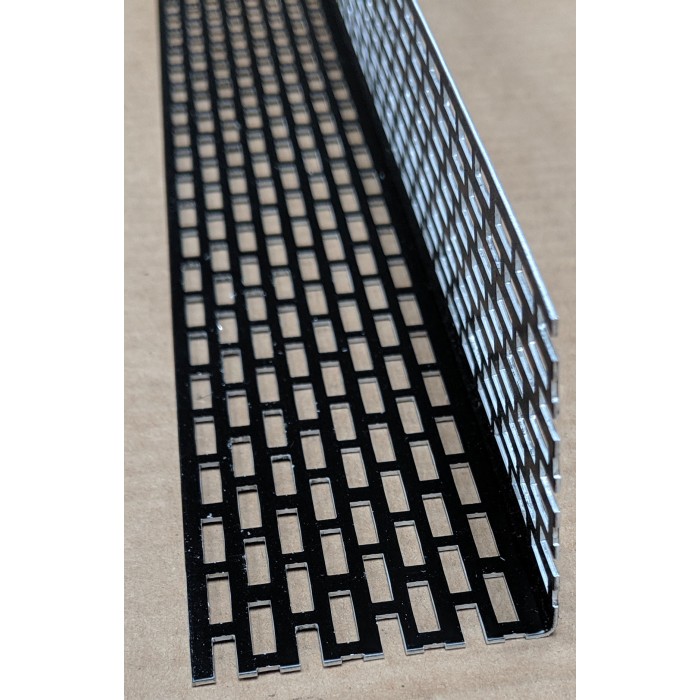 Wemico 50mm X 50mm Aluminium Black Coated Ventilation Profile 2.5mtr (1 length)