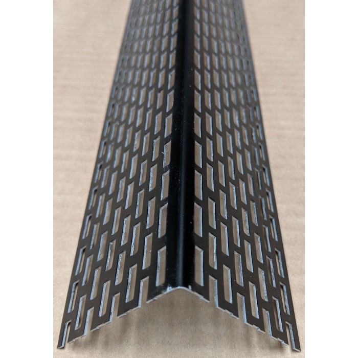 Wemico 50mm X 50mm Aluminium Black Coated Ventilation Profile 2.5mtr (1 length)