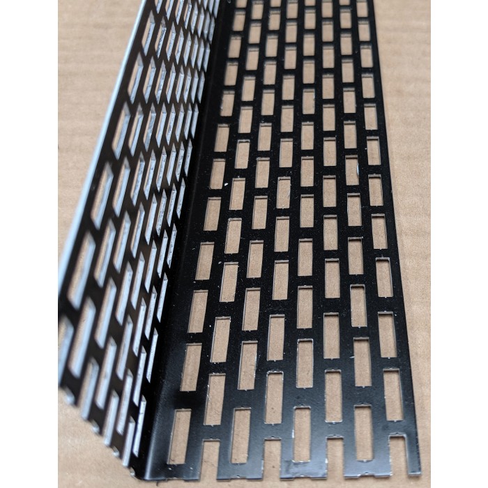 Wemico 50mm X 50mm Aluminium Black Coated Ventilation Profile 2.5mtr (1 length)