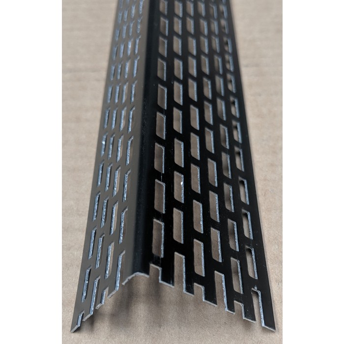 Wemico 30mm X 40mm Aluminium Black Coated Ventilation Profile 2.5mtr