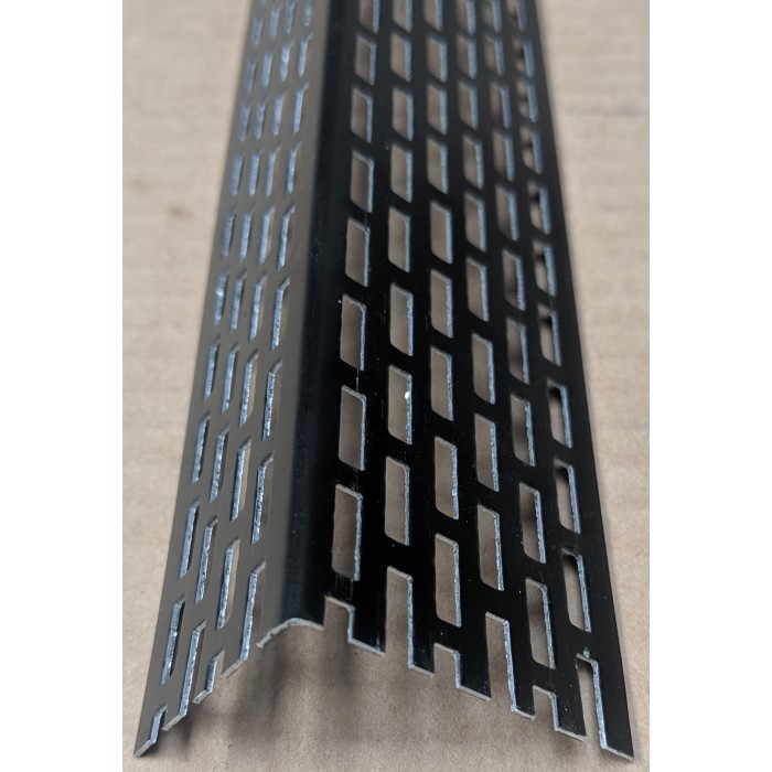 Wemico 30mm X 40mm Aluminium Black Coated Ventilation Profile 2.5mtr