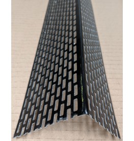 Wemico 50mm x 70mm Aluminium Black Coated Ventilation Profile 2.5m 1 length