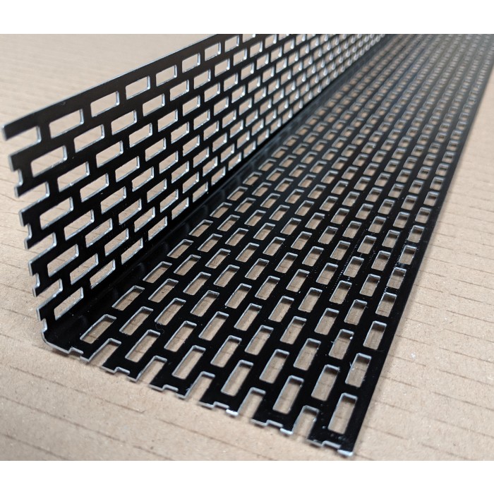 Wemico 50mm x 70mm Aluminium Black Coated Ventilation Profile 2.5m (1 length)