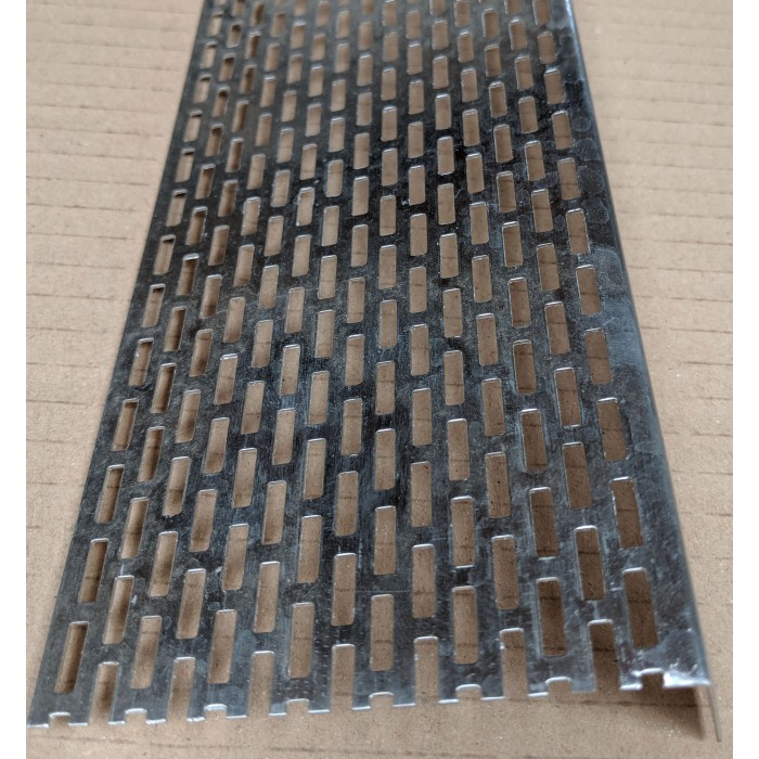 Wemico 30mm x 70mm Aluminium Black Ventilation Angle x 250 cm (1 length)