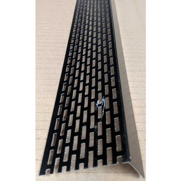 Wemico 30mm x 60mm Black Aluminium Ventilation Angle 2.50m 1 Length