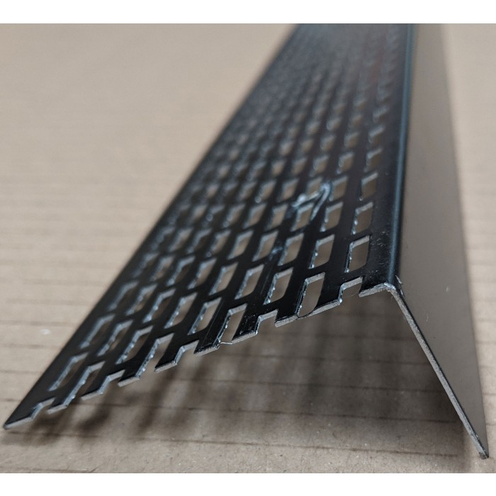 Wemico 30mm x 60mm Black Aluminium Ventilation Angle 2.50m 1 Length