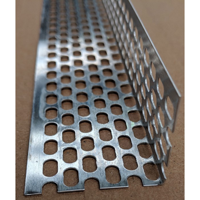 Aluminium Ventilation Angle 30mm x 30mm x 0.6mm x 2.5m 1 Length