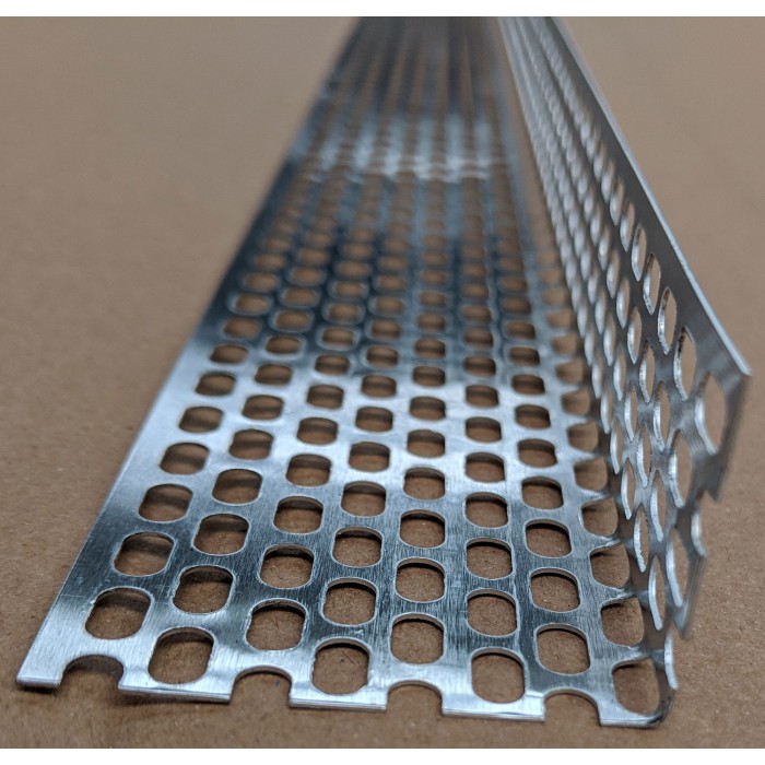 Aluminium Ventilation Angle 30mm x 50mm x 0.6mm x 2.5m 1 Length
