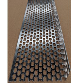 Aluminium Ventilation Angle 30mm x 80mm x 0.6mm x 2.5m 1 Length