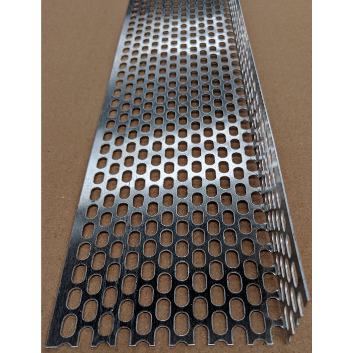 Aluminium Ventilation Angle 30mm x 80mm x 0.6mm x 2.5m 1 Length