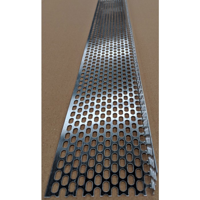 Aluminium Ventilation Angle 30mm x 80mm x 0.6mm x 2.5m 1 Length