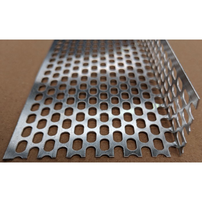 Aluminium Ventilation Angle 30mm x 80mm x 0.6mm x 2.5m 1 Length