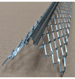 Protektor 10-13mm Galvanised Steel Angle Bead 2.4m 1 Length