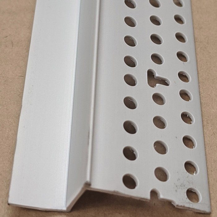 Trim-Tex 12mm Shadow Gap White PVC Feature Bead Profile 12.5mm x 12mm x 305cm 1 length AS5510