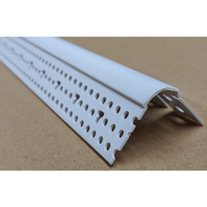 Trim-Tex 350 Bullnose Archway Bead White PVC 3m 1 Length 35020